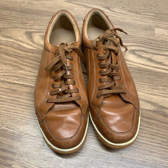 COLE HAAN M\'s Berkley tan leather oxfords sneakers shoes 9.5 M Lace Up main image 10